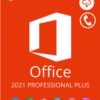 Microsoft Office 2021 Pro Plus - A powerful suite of productivity tools for businesses and professionals. Includes essential applications like Word, Excel, PowerPoint, and more.